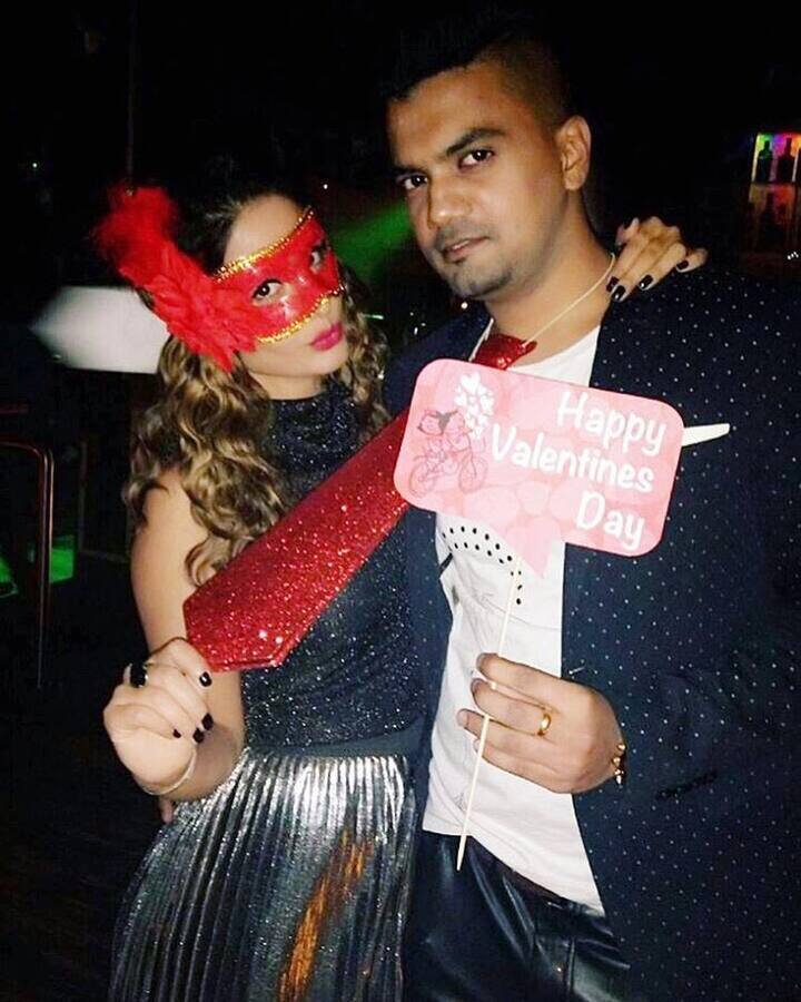 Here's another one from their Valentine's Day party