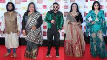 PHOTOS: From Badshah, Arijit to Ila Arun & Usha Uthap TOP Bollywood singers SHINE on the RED CARPET of Mirchi Music Awards 2017!