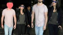 Shruti Haasan spotted  with alleged Boyfriend at airport!