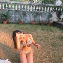 PHOTOS: Ramayana maker Ramanand Sagar’s great granddaughter Sakshi Chopra is the NEW internet sensation, thanks to her HOT & SIZZLING BIKINI PICS!