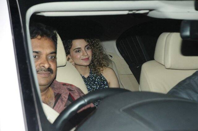 Leading Lady Kangana Ranaut was very excited for the film's screening. (Photo: Manav Manglani)