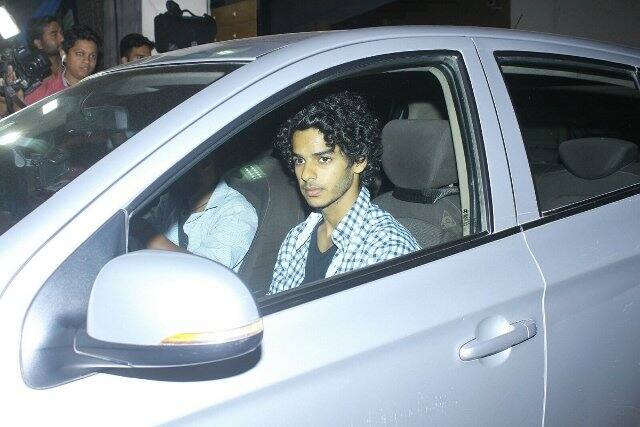 Shahid's brother Ishaan Kahttar was also present at the screening. Ishaan will soon make hi Bollywood Debut in Majid Majidi's film 'Beyond the Clouds'. (Photo: Manav Manglani)