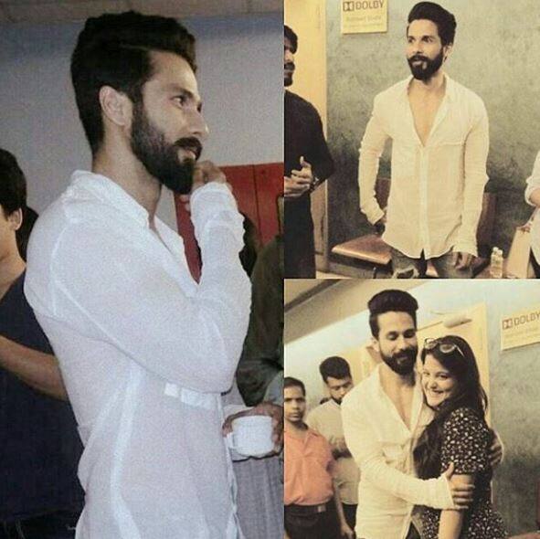 Shahid's sister Sanah Kapoor was also present at the 'Rangoon' screening. (Photo: Instagram)