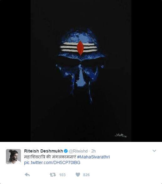 Riteish Deshmukh: Riteish shared an amazing picture of Lord Shiva. He said, 