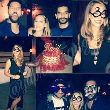 Yuvraj Singh and friends brought the house down at Hazel Keech's 30th birthday bash!