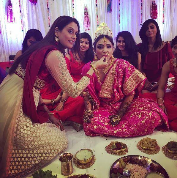 The marriage was a traditional Bengali-Jaat marriage. (Photo: Instagram)