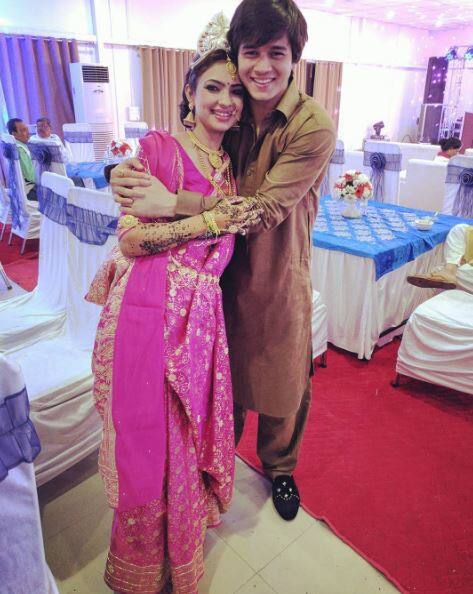 Her 'Nagarjun' co-star Anshuman Malhotra was also present at the wedding. (Photo: Instagram)