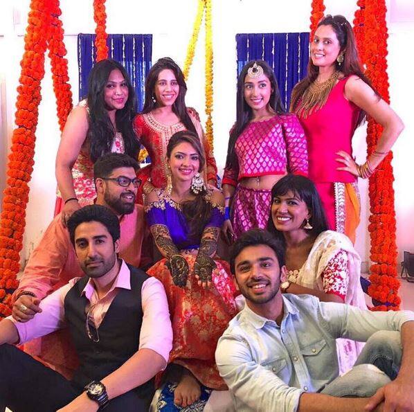 Check out some of the pictures from her haldi and mehendi ceremony here...(Photo: Instagram)
