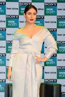 PHOTOS: Kareena Kapoor Khan looks RED CARPET ready in her SATIN GOWN at the launch event of Sony BBC Earth!