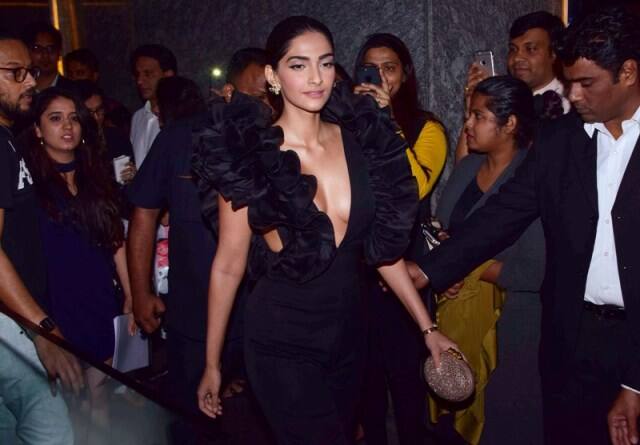 Bollywood actor Sonam Kapoor during the launch of ChandonÕs ÔThe Party Starter' anthem in Mumbai, India on March 2, 2017. (Sanket Shinde/ SOLARIS IMAGES)