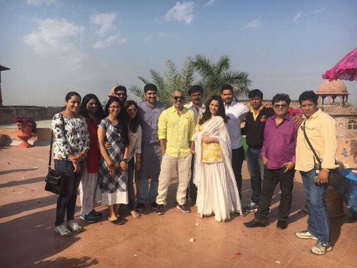 Director Sandeep Malhotra shares first day pic with everyone from the sets of his new show 2 days ago(Pic: Sandeep Twitter)