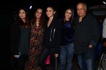 Varun-Alia's family, Karan Johar and others at 'Badrinath Ki Dulhania' screening!