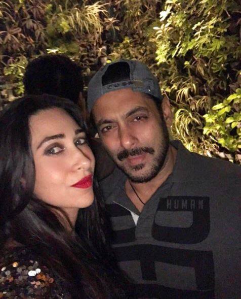 Karisma shared this adorable pictureof Salman on her instagramaccount.