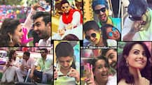 Yeh Hai Mohabbatein: Divyanka Tripathi, Karan Patel & team shoot a Holi scene; Here are their FUN PICTURES!