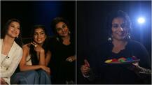 Vidya Balan, Gauhar Khan and Pallavi Sharda celebrate holi while promoting Begum Jaan!