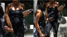 PICS: Heavily PREGNANT Lisa Haydon rocks her BABY BUMP on a day out with her GIRL GANG!