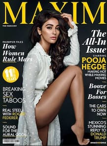 HOTNESS ALERT! Hrithik Roshan's 'Mohenjo Daro' co-star Pooja Hegde raises OOMPH for Maxim photo shoot!