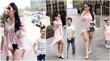 Hot Maanyata Dutt holidays in Dubai with her twins!