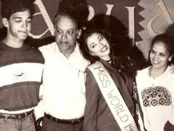 When Aish first one the Miss World title, she just couldn't wait to share the happiness with dad