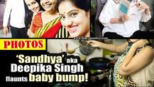 LATEST PICS! Pregnant 'Diya Aur Baati Hum' actress Deepika Singh celebrating her Rajasthani festival!