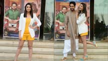 Ayushmann and Parineeti Chopra show off great chemistry during the promotion of 'Meri Pyaari Bindu'