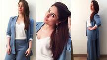New mommy Kareena Kapoor Khan looks glamourous  in a denim suit!