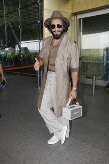 Sonam Kapoor, Ranveer Singh and Tiger Shroff spotted at the airport!