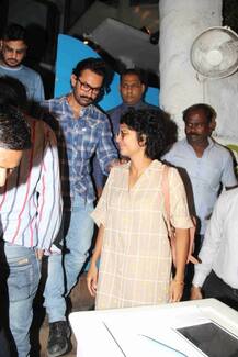 Aamir Khan, Kiran Rao, Fatima Sana Shaikh and Sanya Malhotra clicked having dinner together in the city!