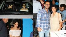 Aamir Khan, Kiran Rao, Fatima Sana Shaikh and Sanya Malhotra clicked having dinner together in the city!