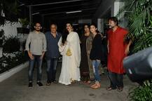 Alia Bhatt, Vidya Balan and Rekha clicked at the screening of Begum Jaan!