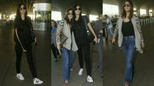 Vaani Kapoor and Diana Penty make a stylish entry at the Airport!