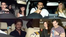 PHOTOS: SRK, Kareena-Saif, Alia-Sidharth, Deepika-Ranveer & other Bollywood stars at Karan Johar's party!