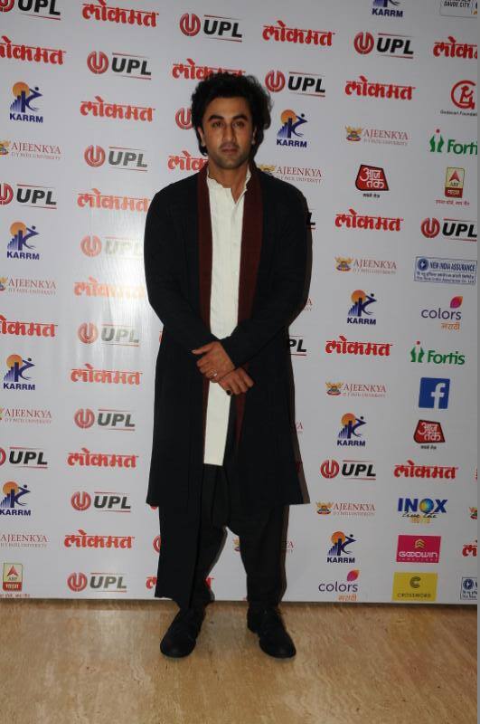 Ranbir Kapoor was looking absolutely dapper at the Lokmat Maharashtrian of the Year Awards 2017. (Photo: Manav Manglani)
