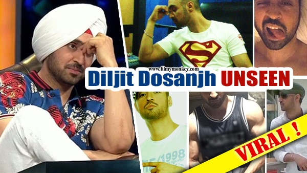 UNSEEN! Diljit Dosanjh without turban(pagri) & in short hair look! VIRAL  PICS!