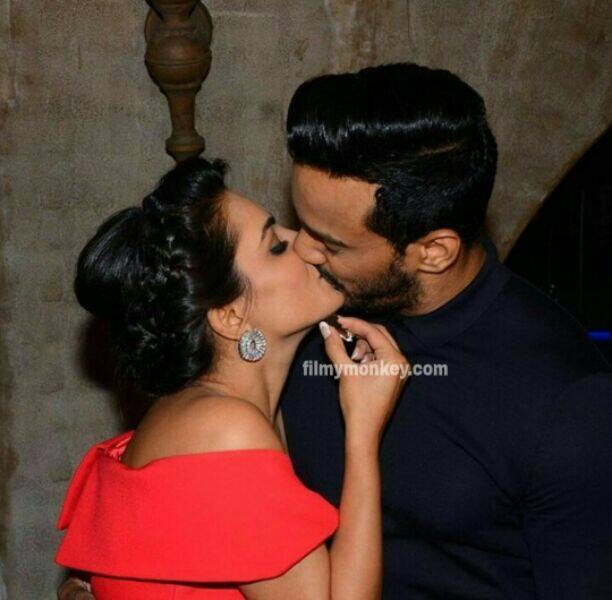 And finally check out the picture that has just surfaced on social media. Rohit and Anita in an adorable lip lock!(Photo: Instagram) 