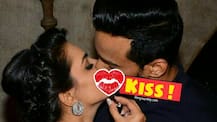 Famous TV actress locks lips with hubby!