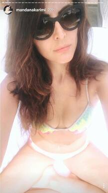 PICS: Mandana Karimi flaunts her killer BIKINI BODY in Goa!