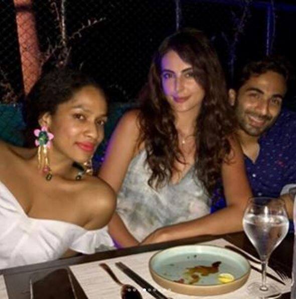 Mandana Karimi with Masaba Gupta and other friends in Goa.(Photo: Instagram)