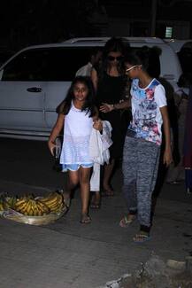 Sushmita Sen is back in the city with daughters Renee and Alisah after exotic holiday in New York!