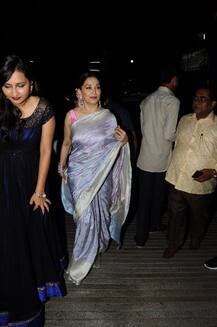 BEAUTY PERSONIFIED! IN PICS: Madhuri Dixit looks STUNNING as she attends her manager's WEDDING!