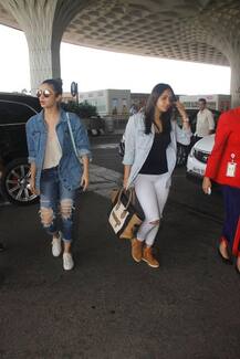 IN PICS: Alia Bhatt heads towards DUBAI with bestie !