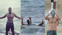IN PICS: 51-year-old Milind Soman inspires us as he flaunts his chiseled body after swimming in the Dead Sea!