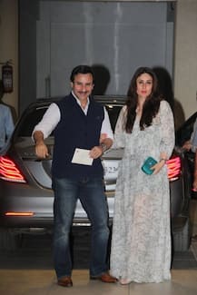 IN PICS! Saif-Kareena, Karisma, Rishi-Nitu & other members of Kapoor clan attend Babita's B'Day party!