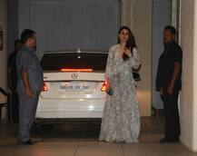 IN PICS: Nawab Saif & his begum Kareena Kapoor Khan at Babita Kapoor's BIRTHDAY BASH sans their prince Taimur!