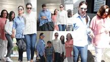 IN PICS: Kareena & Karisma take their mommy Babita out for her BIRTHDAY lunch!