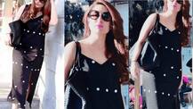 PICS: Kareena Kapoor Khan slays her SUMMERY CHIC look in a black & white polka dot dress & chappals!