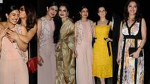 SEE PICS: From Kangana to Sushmita, Rekha Bollywood stars grace Priyanka Chopra's bash!