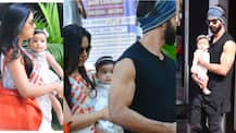IN PICS: CUTENESS OVERLOADED! Shahid Kapoor's LUNCH DATE with BABY Misha & wife Mira!