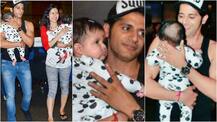 'Naagin 2' actor Karanvir Bohra & Teejay bring home their twins; spotted at airport without hiding their daughter's faces for the first time!