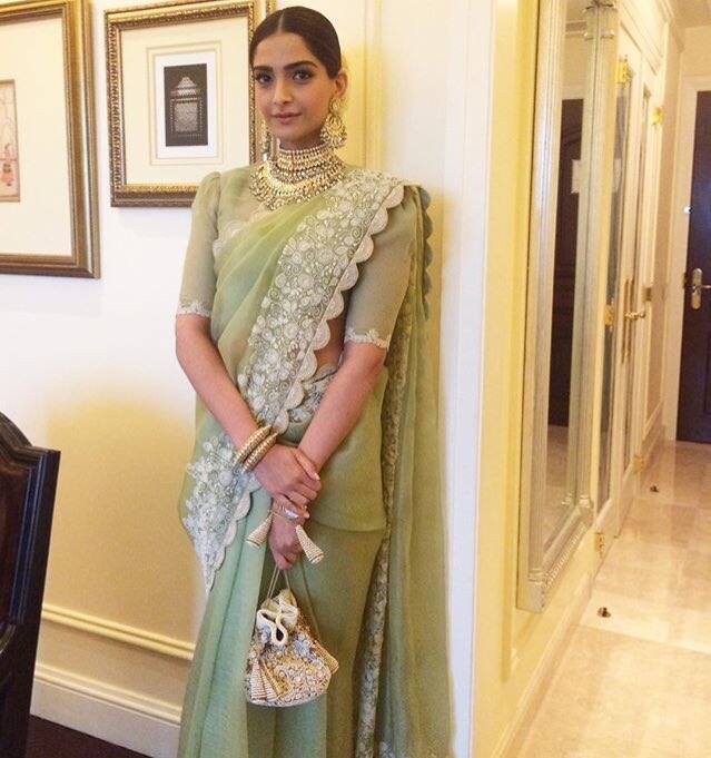Actress Sonam Kapoor was also accompanied by her family. (Photo: Twitter)